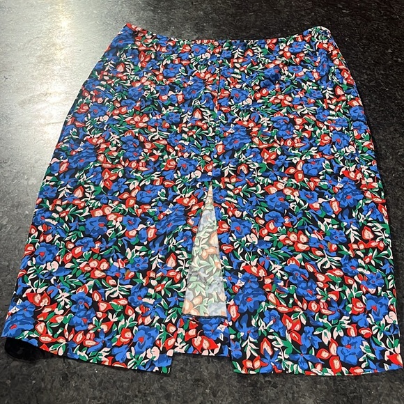 Diane Von Furstenberg Pencil Floral Skirt - Picture 3 of 7
